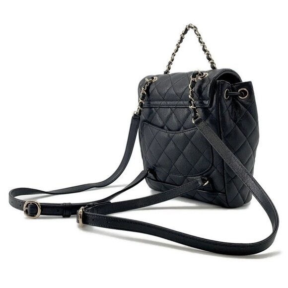 CHANEL Matelasse ChainBackpack Calfskin Black - Picture 3 of 16